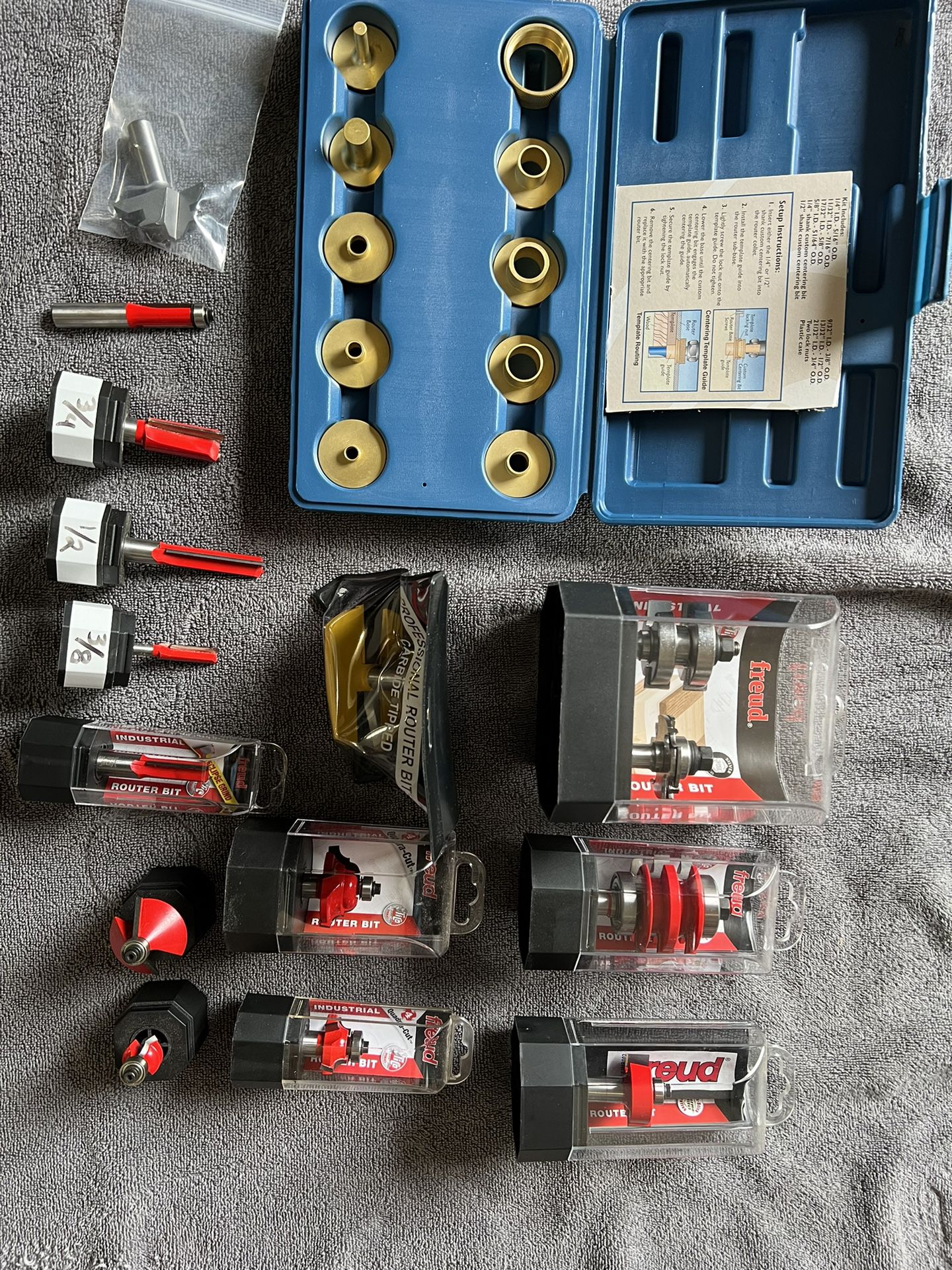 Set Of Router Bits
