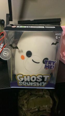 Boy Ghost Squishy $8