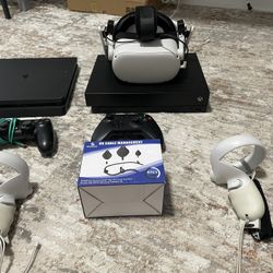 OCULUS QUEST 2, XBOX 1 X, PS4, INCLUDES ALL THE UPGRADES AND ACCESSORIES