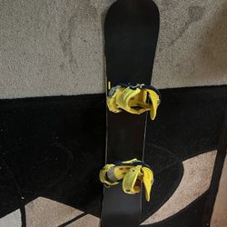 160cm Complete Burton Frontier Snowboard With Bindings