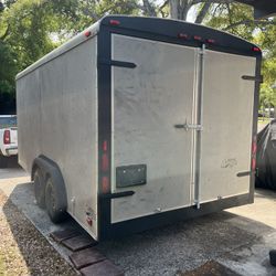 8.5’W.  Enclosed Cargo Trailer 8.5’W,17’L,7’H