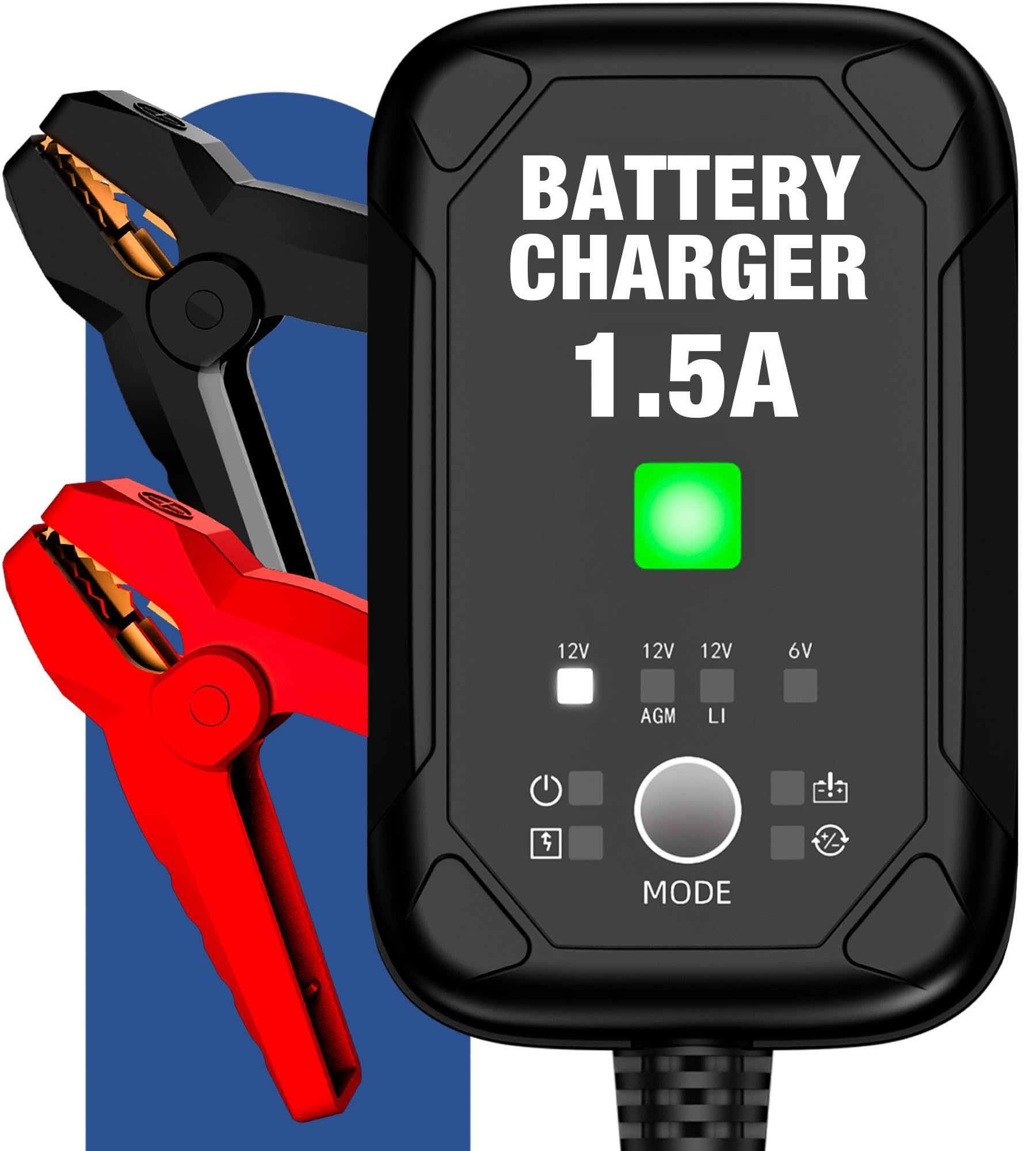 12 VOLT BATTERY TRICKLE CHARGER