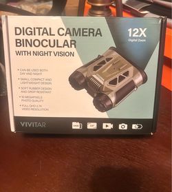 Vivitar Digital Camera Binocular with Night Vision