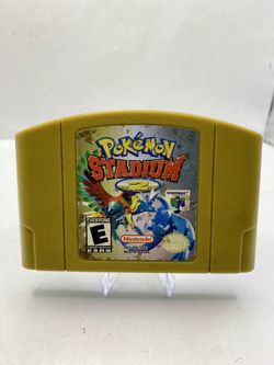 Pokemon Stadium 2 (Nintendo N64, 2001) Authentic Cartridge Only Tested CLEAN N64