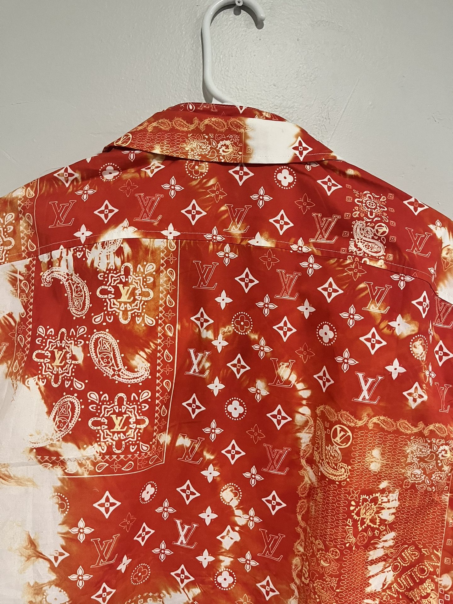 Louis Vuitton Monogram Bandana Short-sleeved Shirt