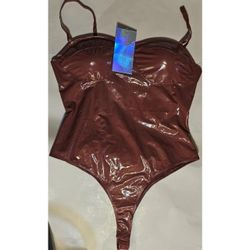 Say What? PU Leather Pink Brand New w/ Tags As Is Junior Size Medium 