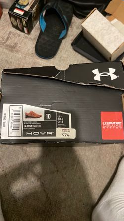 Men's Under Armor Shoes Size 10 Red