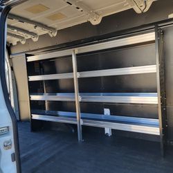 FORD TRANSIT SHELVES AND PARTITION