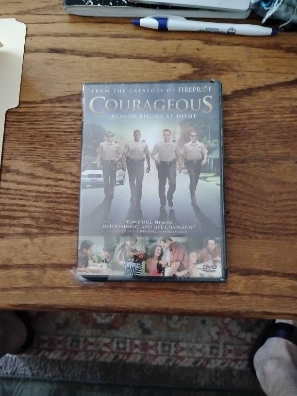 DVD -Courageous-From Creators Of Fireproof Honor Begins At Home 