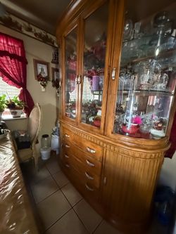 Wooden China Cabinet / Hutch for Sale