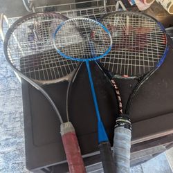 Tennis Racket And Badminton 