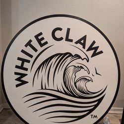 WHITE CLAW HARD SELTZER Sign