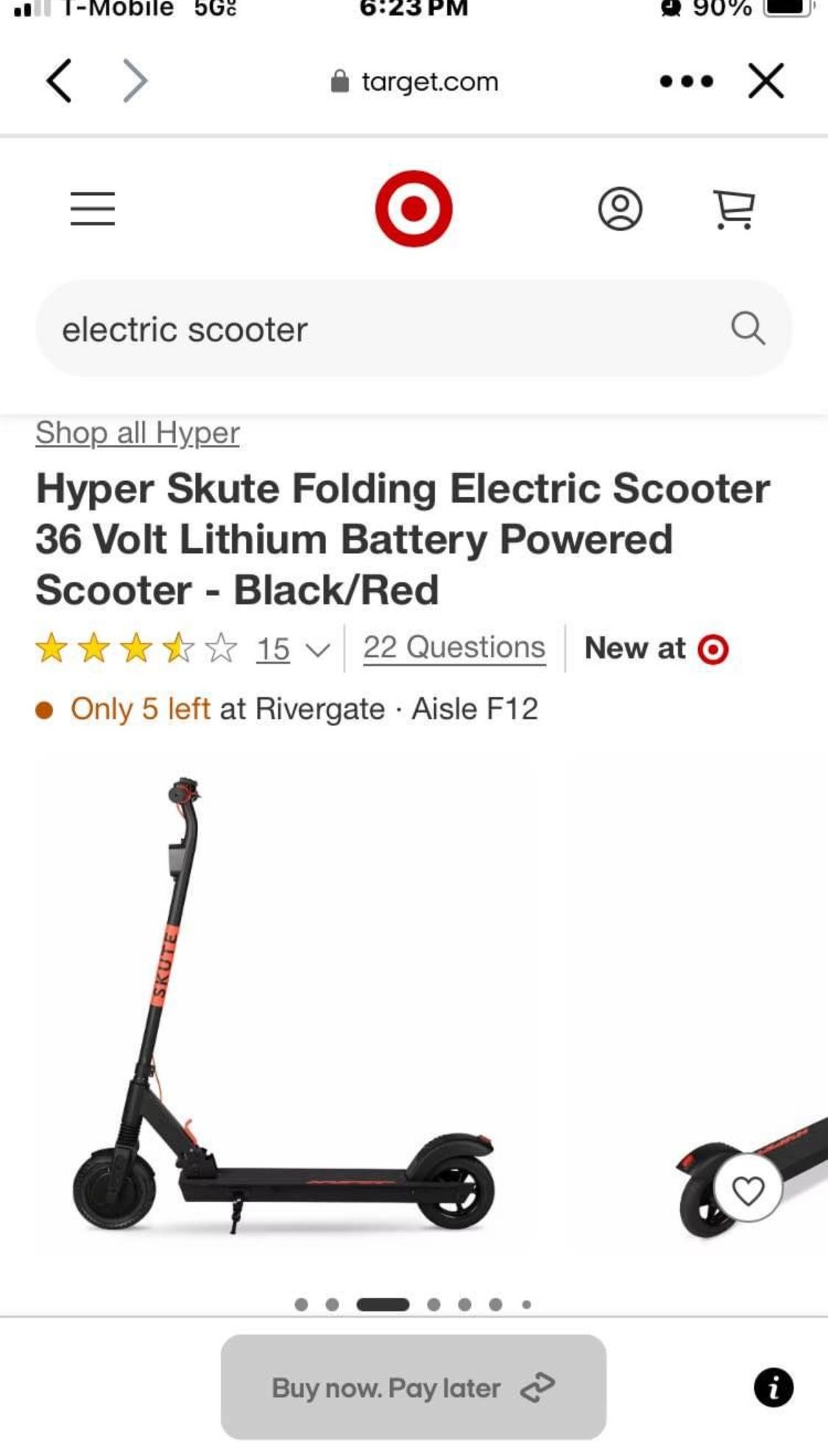 Hyper Skute Folding Scooter