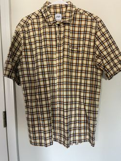 ZARA BUTTON UP FLANNEL