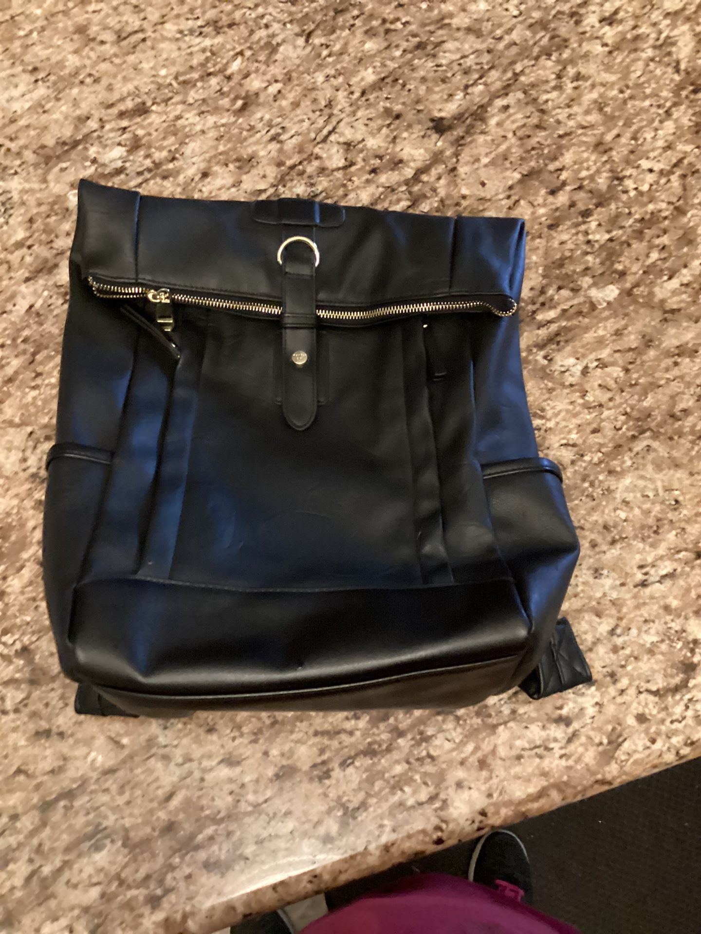 Madden Girl Black Backpack Purse
