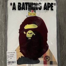 White Burberry Bape Shirt 