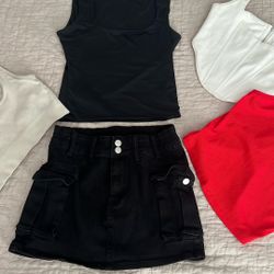 Skirt And Tops 