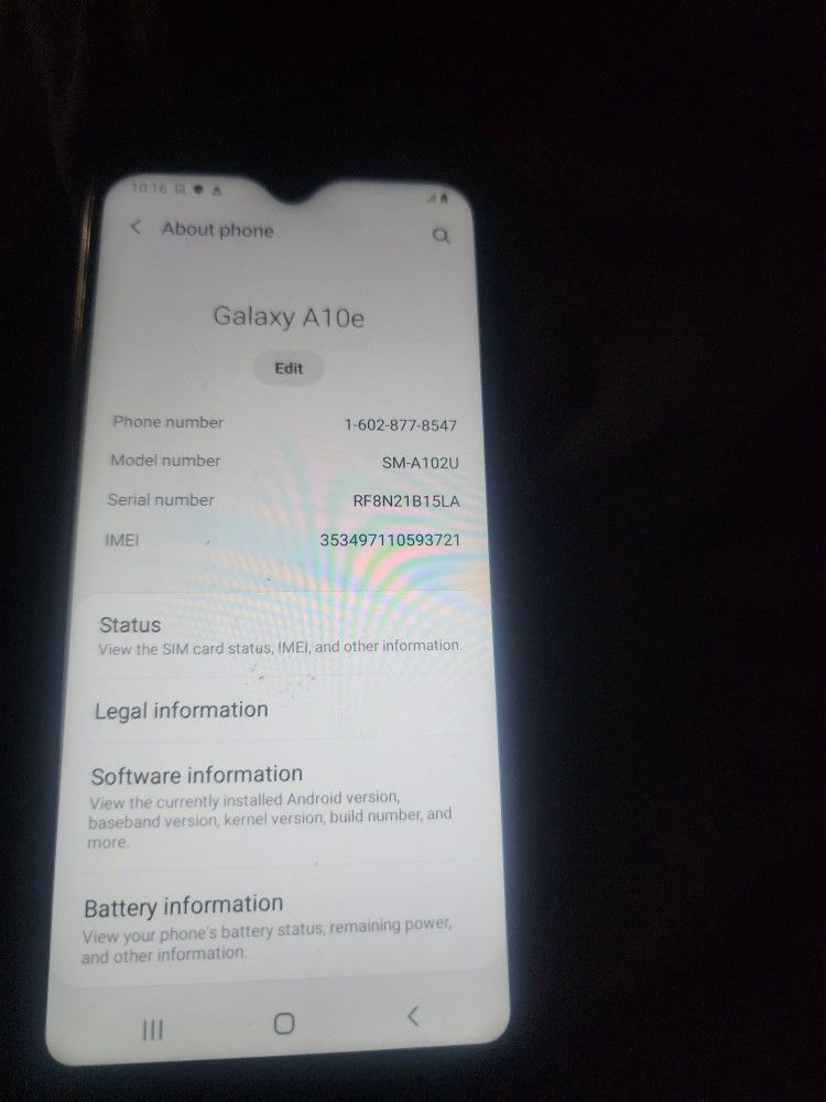 Galaxy A10e