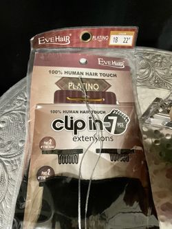 Platino Clip In 7 Pcs *22 In New
