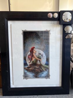 Little Mermaid Ariel Framed Art Print