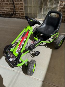 Kids ride on pedal go cart