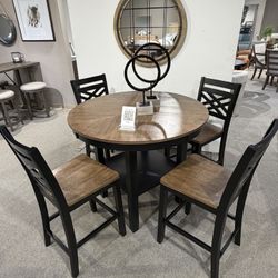 5PC Counter Height Dining Set