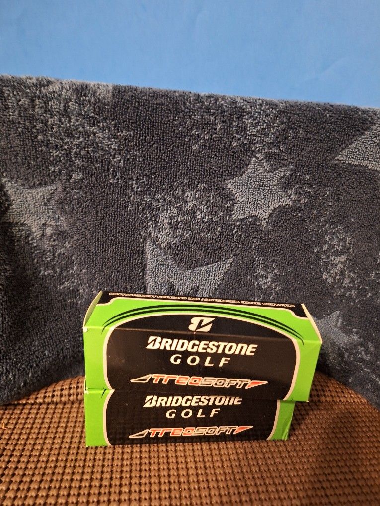 Bridgestone Golf Treosoft 6 White Golf Balls New 3 Pack Of Balls-$20.00 Each