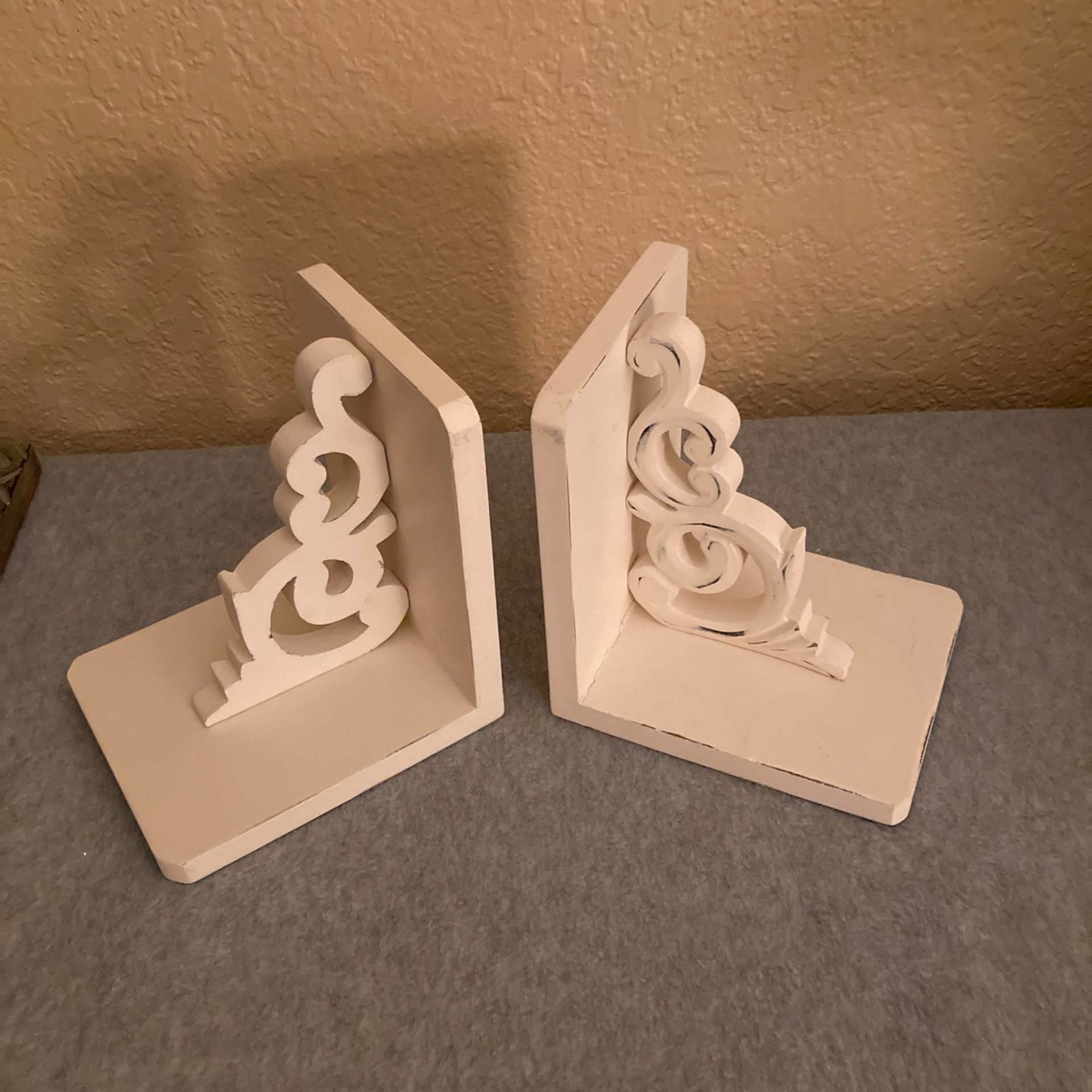 Shabby Chic Book Ends