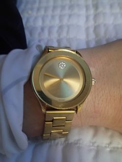 Movado bold gold watch