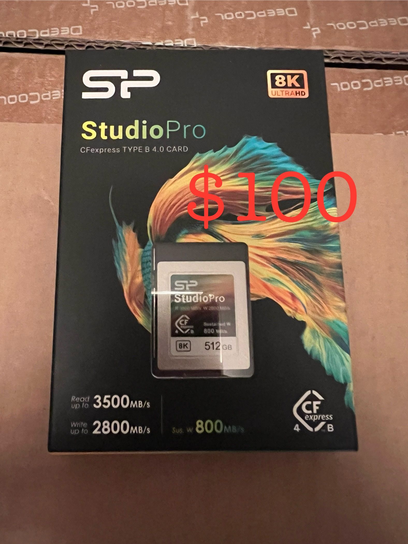 Cfexpress Type B, Gen 3 & 4, Brand New!