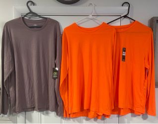 mens XL work shirts long sleeve (brand new)