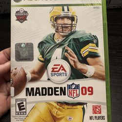 Madden 09 (w/insert) (Xbox 360)