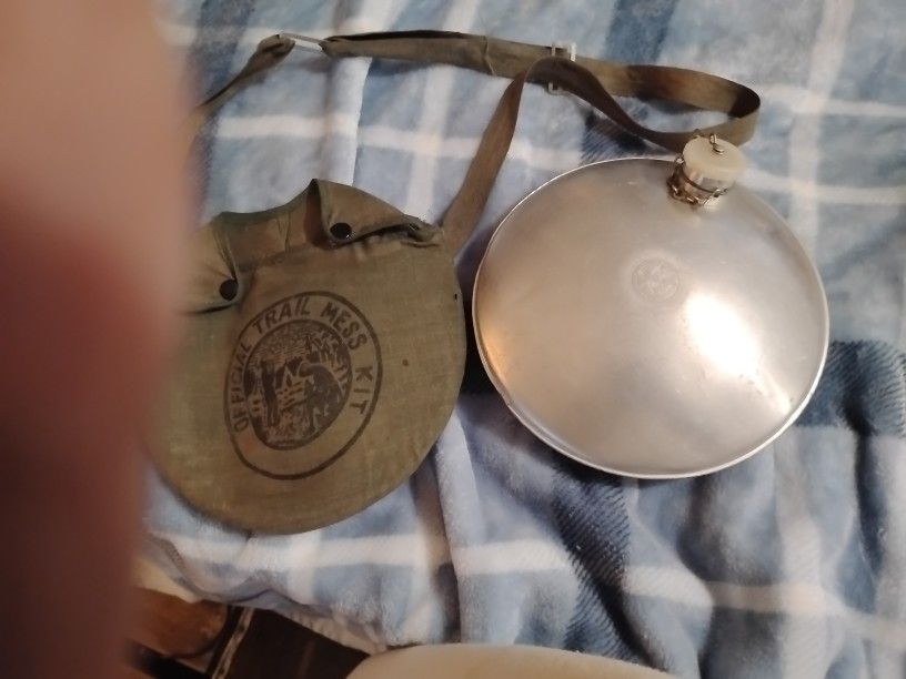 Vintage Boy Scouts Of America Canteen