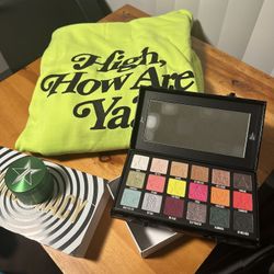 Jefree Star Palette w/ Hoodie And Grinder