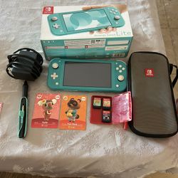Nintendo Switch Lite With Games!