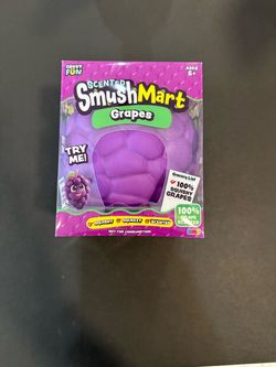 Crazy Fun Scented SmushMart Grapes Squishy Toy