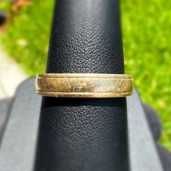 Vintage Benchmark Jewelry 14k solid yellow gold band ring size 9.00