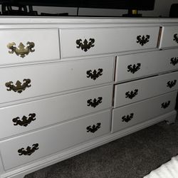 Antique Wood Dresser