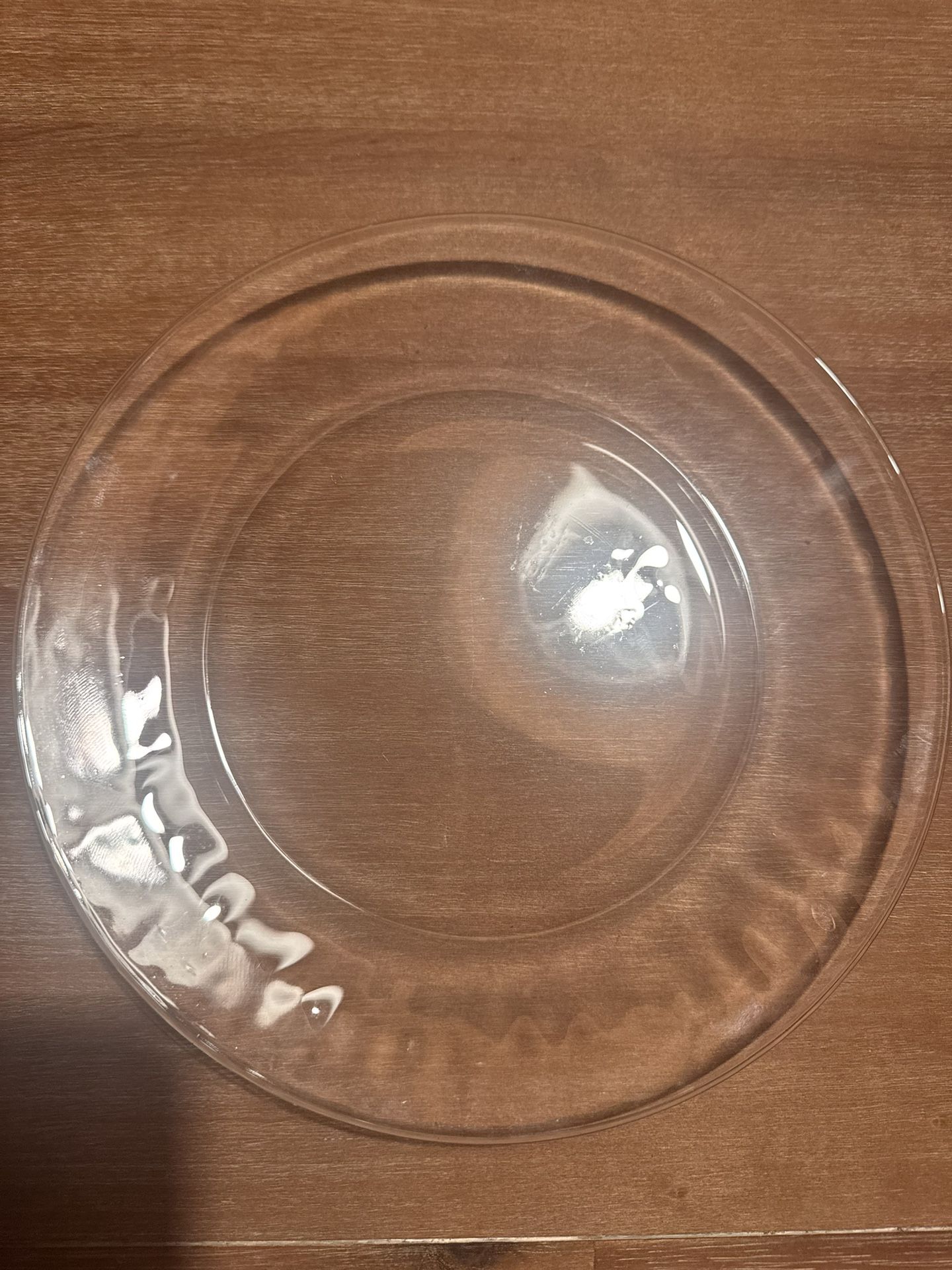 125 clear glass dinner plates For Wedding, Event, Dinner Party Decor