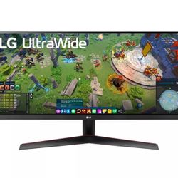 LG 29WP60G-B is a 29-inch UltraWide (21:9) Full HD monitor featuring a vibrant IPS display and HDR 10 support. It provides a cinematic 2560 × 1080 res