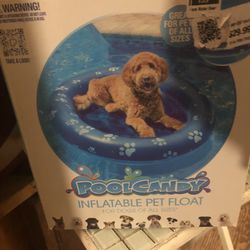 Poolcandy Inflatable Pet Float