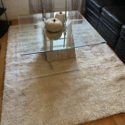 1980s Modern Tessellated Mactan Stone Square Coffee Table 