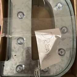Dream Letters Metal Letters