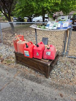 FREE 5-GALLON  GASOLINE CANS