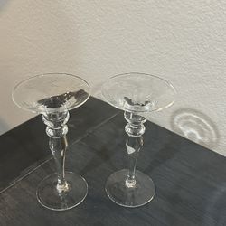Crystal Candle  Holders