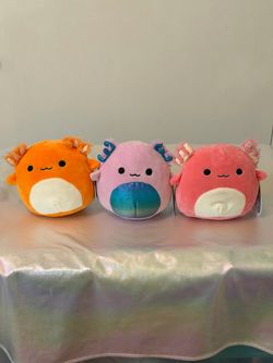 Squishmallows Axolotls Lot