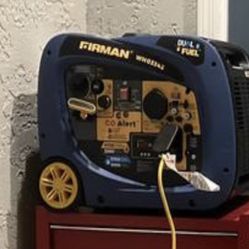 Firman WH03342 Electric Start 120V with Power Cord and Cover 4125 -Watt Dual Fuel (Gasoline/Propane)