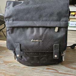 Eddie Bauer Black Backpack / Sling Bag