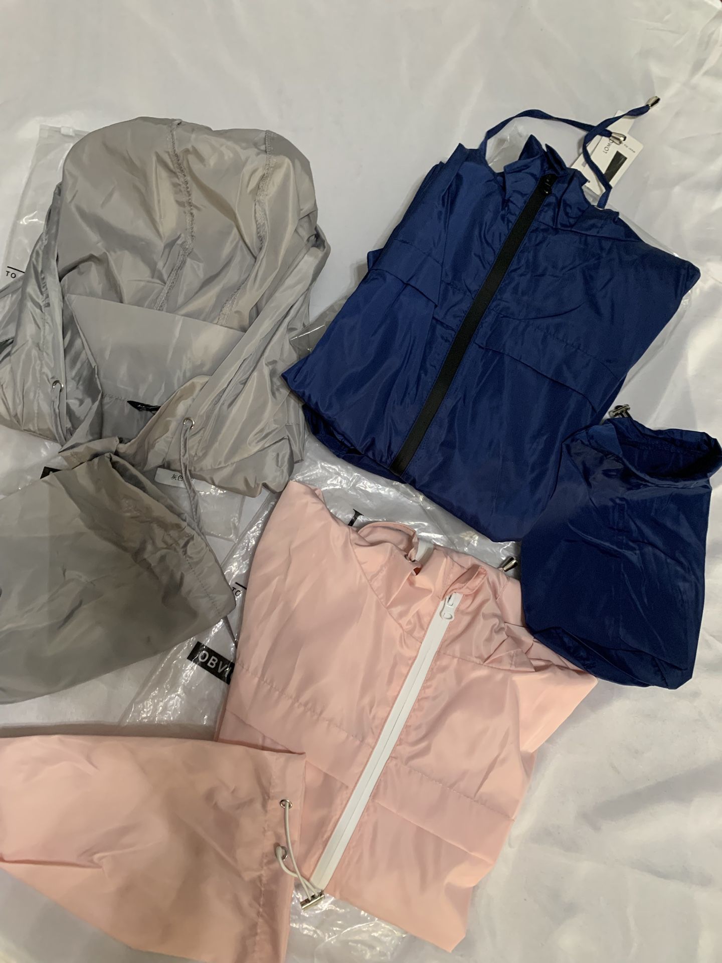 Rain jacket- With Pouche