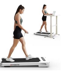 Assembled 2-in-1 Under Your Desk Treadmill (cash + carry)